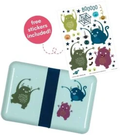 A Little Lovely Company Lunchbox - Monsters -Keukenbenodigdheden Winkel sbmobu23 lr 4 lunch box monsters