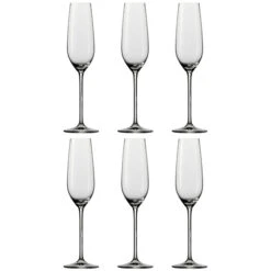 Schott Zwiesel Champagneglazen Fortissimo - 240 Ml - 6 Stuks 8 Schott Zwiesel Champagneglazen Fortissimo - 240 Ml - 6 Stuks -Keukenbenodigdheden Winkel schott zwiesel fortissimo champagneflute no 7 set van 6