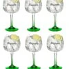 Tanqueray Gin Tonic Glazen - Groen - 6 Stuks -Keukenbenodigdheden Winkel tanqueray copa glass lifestyle bbv5mailfjobpydk