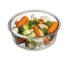 Sareva Glazen Vershoudbakje Cook & Fresh - Rond - 3-delig 17 Sareva Glazen Vershoudbakje Cook & Fresh - Rond - 3-delig -Keukenbenodigdheden Winkel vershoudbakje 4