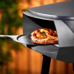 Witt Pizza Oven Etna Rotante - Op Gas Voor Buiten - Mat Grafiet - Voor ø 40 Cm Pizza's - Roterende Pizzasteen -Keukenbenodigdheden Winkel witt pizza etna rotante black 05 1