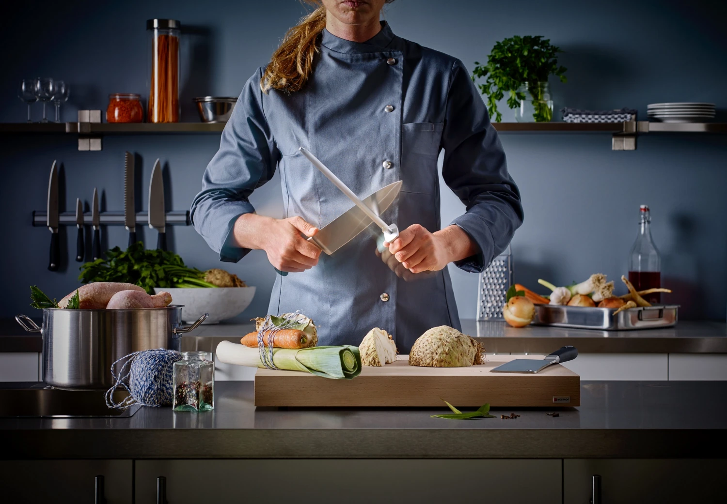 Wusthof Aanzetstaal 23 Cm 4 Wusthof Aanzetstaal 23 Cm - Afbeelding 2